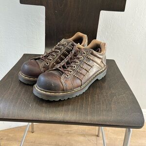 Dr. Martens Brown Leather Sneakers
